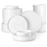 $171 MALACASA 24 Pieces Porcelain Dinnerware Set