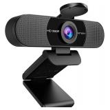 NEW$40 Microphone Streaming Webcam w/Privacy Cover