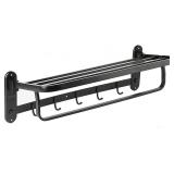 $40 Towel Rack, Black