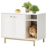 NEW $125 Cat Litter Box Enclosure