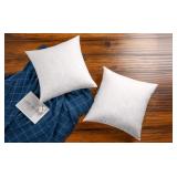 USED $30 (18"x18") Pillow Insert, 2pcs