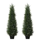 NEW $140(4F)LOMANTO Outdoor Artificial Topiary