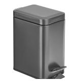 NEW mDesign Slim Metal Rectangle 0.8 Gallon