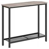 NEW $73 2-Tier Narrow Console Table