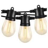 NEW $92 96FT Outdoor String Lights 32 LED