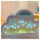 NEW DIY LED Cloud Tulip Mirror Night Light