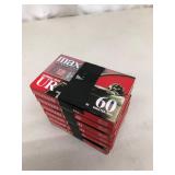 6-Pack UR-60 Audio Cassette Tape