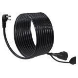 NEW 15FT Outdoor Extension Cord 1625W