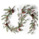 NEW Artificial Christmas Garland, 5Ft