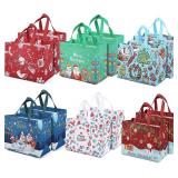 NEW 12 Pack Christmas Gift Bags