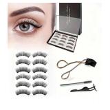 6 Pairs Magnetic Eyelashes Kit