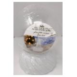 NEW Christmas DIY White Snow Globe