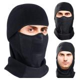 Balaclava Ski Face Mask Black