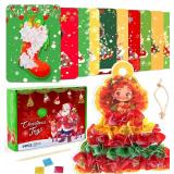 ZMLM 24pcs Christmas Art Kit for Kids