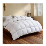 NEW $140 LEYCAY Luxury Goose Feather Down Duvet