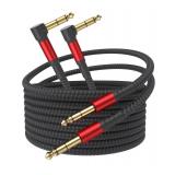 NEW 2PK 10FT Audio Cables For Electric Instruments