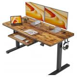 NEW $280 55-Inch Large Electric Standing Desk