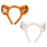 NEW 2 Pack Cute Fashion Tiger Headband