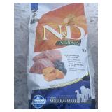 26.5 lb N&D Lamb Pumkin  Blueberry Dog Food