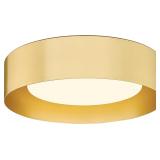 NEW $105 AUTELO Gold Flush Mount Ceiling Light