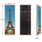 NEW $39 2pk Panoramic Picture Frame (12"x36")