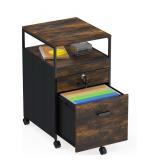 $107 Rolling and Vertical File Cabinet