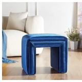 NEW $169 Velvet Ottoman