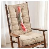 $106 Memory Foam Jumbo Rocking Chair Cushions