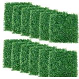 NEW $113 Artificial Boxwood Wall Panels,12Pack