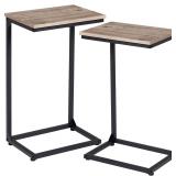 NEW $80 C Shaped End Table Set of 2