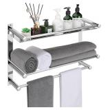 $48 22.8" 3-Tier Bathroom Towel Rack