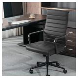 NEW $180 Leather Office Desk Chair