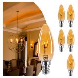 NEW $33 6PK LED Candelabra Bulbs Dimmable