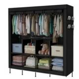 NEW $60 Large Wardrobe Closet