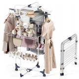 NEW $60 3 Tier Clothes Drying Rack