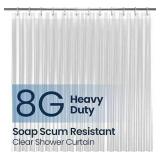 $35 (36"x72") Shower Curtain Liners, 2pk