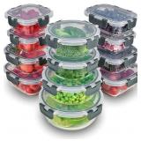 NEW $60 Food Storage Containers 24PCS