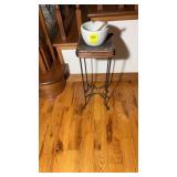 Small Wicker Table