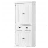 $329 72" Kitchen Cabinet, Pantry Storage Cabinet