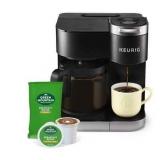 $260  Keurig K-Duo Single Serve and Carafe Coffee