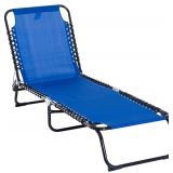 Outsunny Folding Chaise Lounge Pool Chair  Patio S