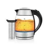 Chefman Fast Boiling 1.8L Electric Glass Kettle  R