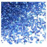 HARFINGTON 100g Crushed Glass Chips 0.5-2.5mm Shin