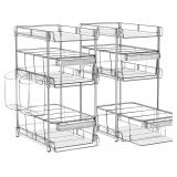 Clear Bathroom Organizers 1 set only 3 Tier  Stack