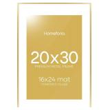 Homeforia 20x30 Frame Gold  Premium Metal 20 x 30