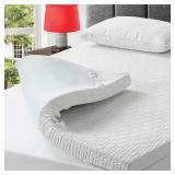 $155 3 Inch King Size Gel Memory Foam Mattress Top