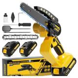 Mini Chainsaw Electric Chain Saw 6 Inch Cordless B