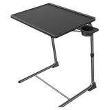 Adjustable TV Tray Table - TV Dinner Tray on Bed &