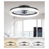 Ceiling Fans with Lights and Remote  20" Fandelier