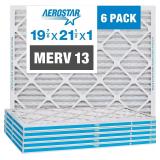 $134 Aerostar 19 7/8 x 21 1/2 x 1 MERV 13 Pleated